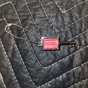 Fossil Key Keychain